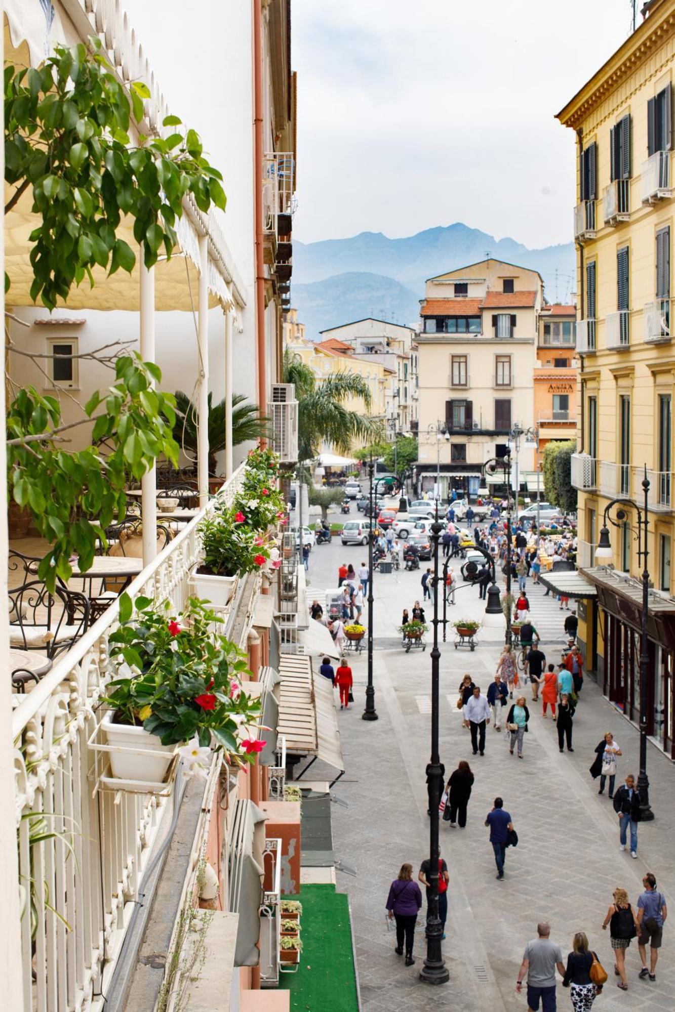 Hotel Del Corso Sorrento Exteriör bild