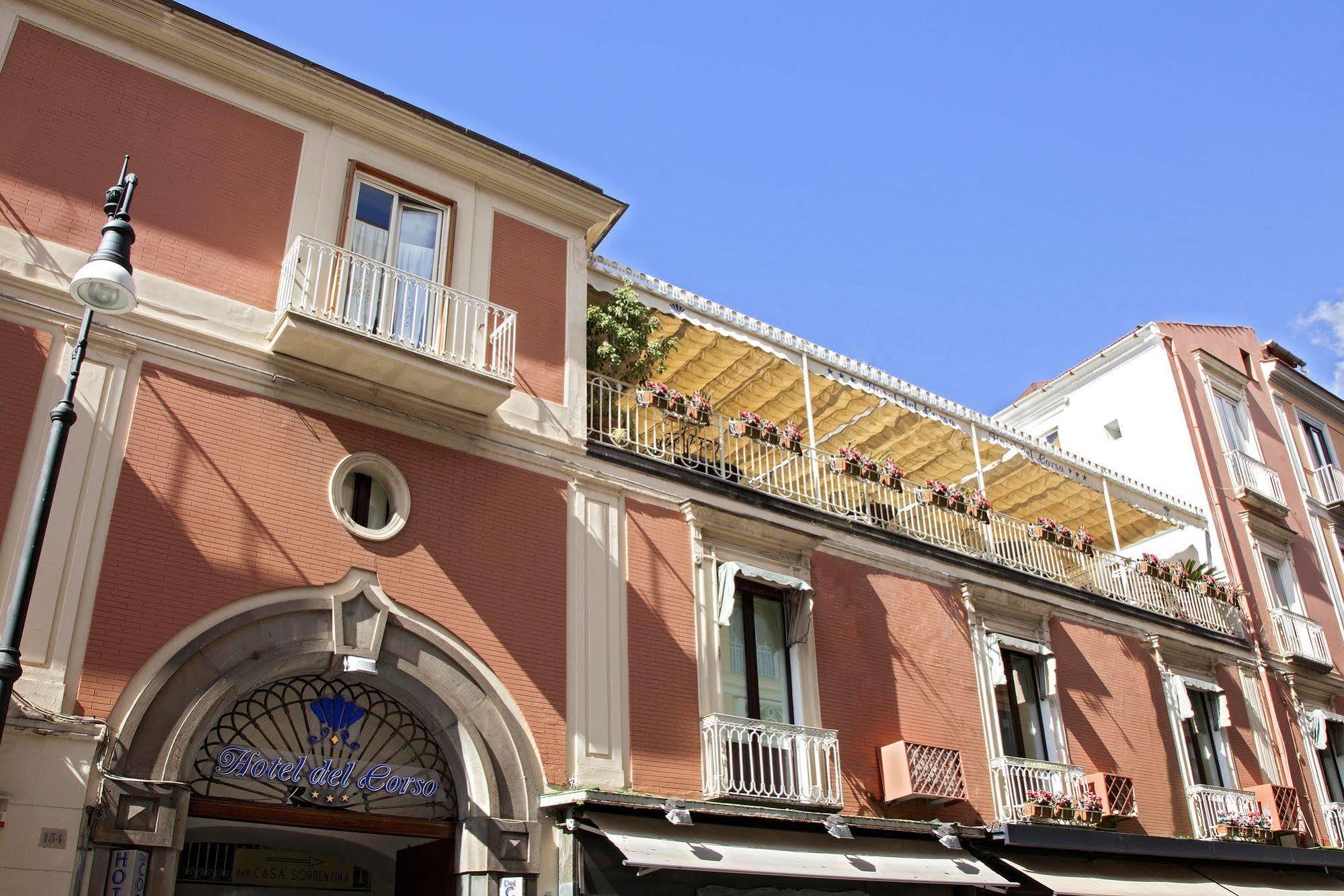 Hotel Del Corso Sorrento Exteriör bild