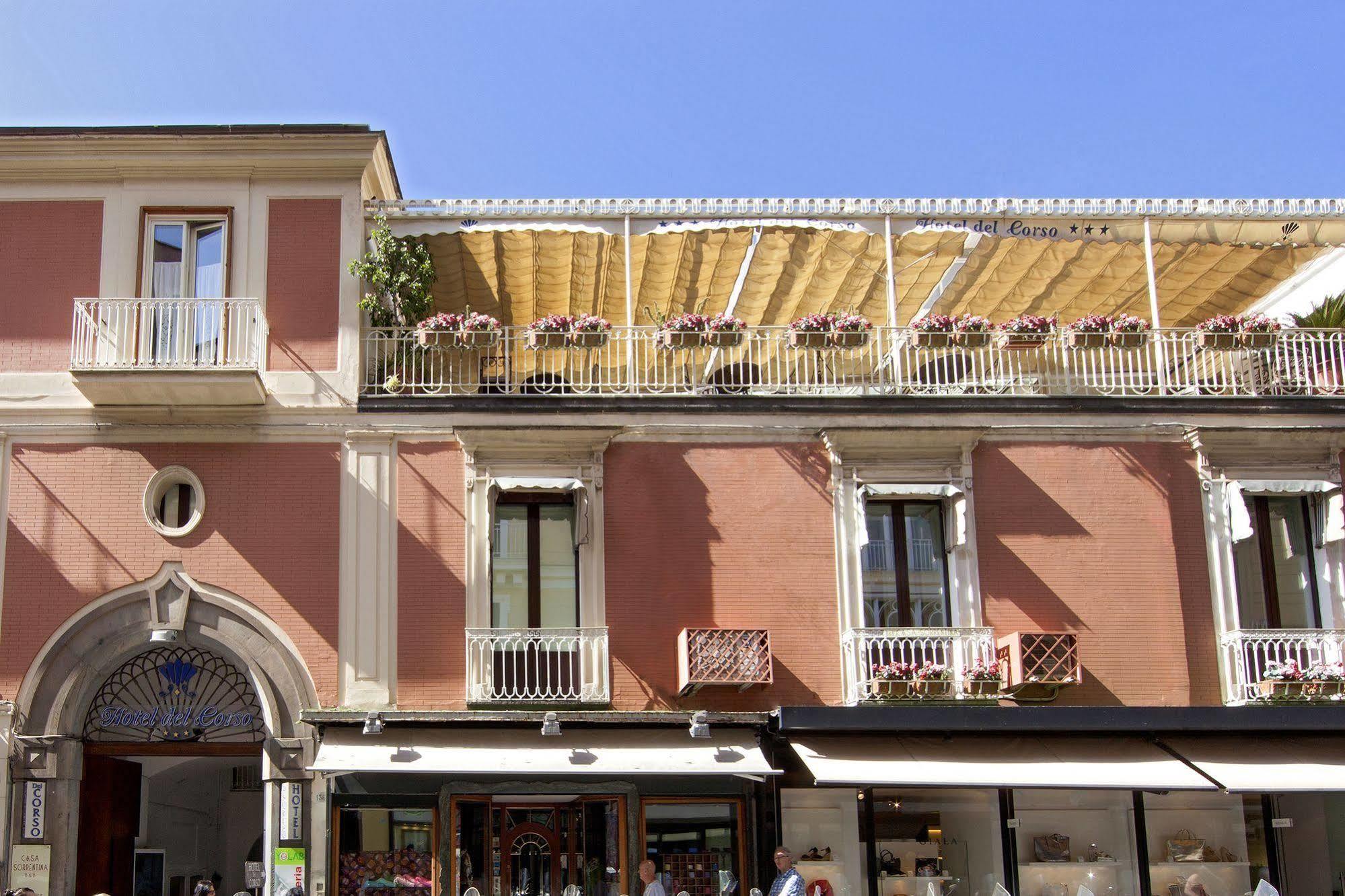 Hotel Del Corso Sorrento Exteriör bild